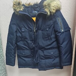 Ralph Lauren Navy and Orange Jacket